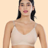 Cotton Padded Bonded Backless Bra (TW-SB-9851-Skin)