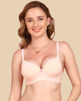 Tweens Bonded Polyamide Push-Up 3/4 Coverage Maximiser Bra (Level 2 Padding) (SB-95107)