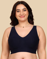 Tweens Bonded Breathable Cotton Plus-Size Padded Full-Coverage Bra (TW-SB-918)