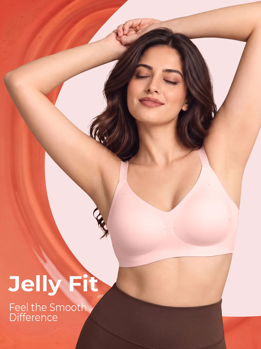 Tweens Jelly-Fit Bonded Bra (Rose)