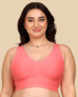 Tweens Bonded Breathable Cotton Plus-Size Padded Full-Coverage Bra (TW-SB-918)