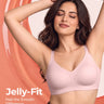 Tweens Jelly-Fit Bonded Bra (TW-JF-968)(Rose)