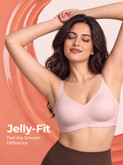 Tweens Jelly-Fit Bonded Bra (TW-JF-968)(Rose)