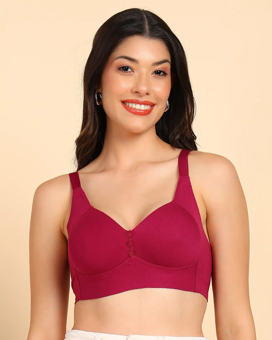 Tweens Bonded Breathable Cotton Plus-Size Padded M-Frame Minimiser (SB-9203)