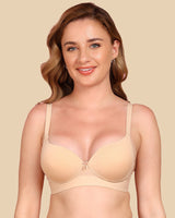 Tweens Bonded Breathable Cotton Push-Up 3/4-Coverage Maximiser Bra (Level 2 Padding) (SB-97015)