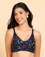 Tweens Bonded Printed Full-Coverage Padded Bra (SB-68 PR)