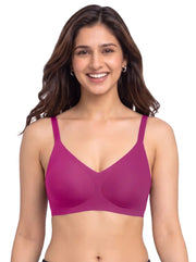 Tweens Cotton Jelly-Fit Bra | Padded (Wine)