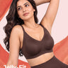 Tweens Jelly-Fit Bonded Bra (Coffee)