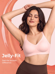 Tweens Jelly-Fit Bonded Bra (Rose)