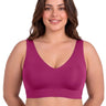Tweens Cotton Jelly-Fit Plus-Size Bra | Non-Padded (Wine)