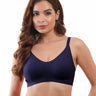 Cotton Padded Full Coverage Bonded Bra (SB-938-Navy) (GB)
