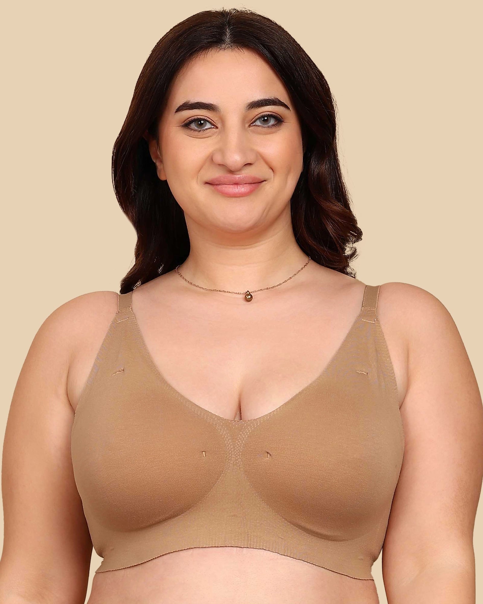 Tweens Bonded Breathable Cotton Padded Full-Coverage Bra (SB-938)