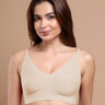 Cotton Non-Padded Full Coverage Bonded Bra (SB-935-Skin) (GB)