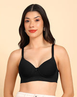 Tweens Invisi-Fit Cotton Bonded Seamless Push-Up Bra