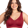 Tweens Cotton Jelly-Fit Plus-Size Bra | Padded (Red)