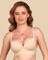 Tweens Bonded Polyamide Push-Up 3/4 Coverage Maximiser Bra (Level 2 Padding) (SB-95107)
