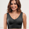 Polyamide Padded Slip on Bra (TW-SB-985) (Black) (GB)