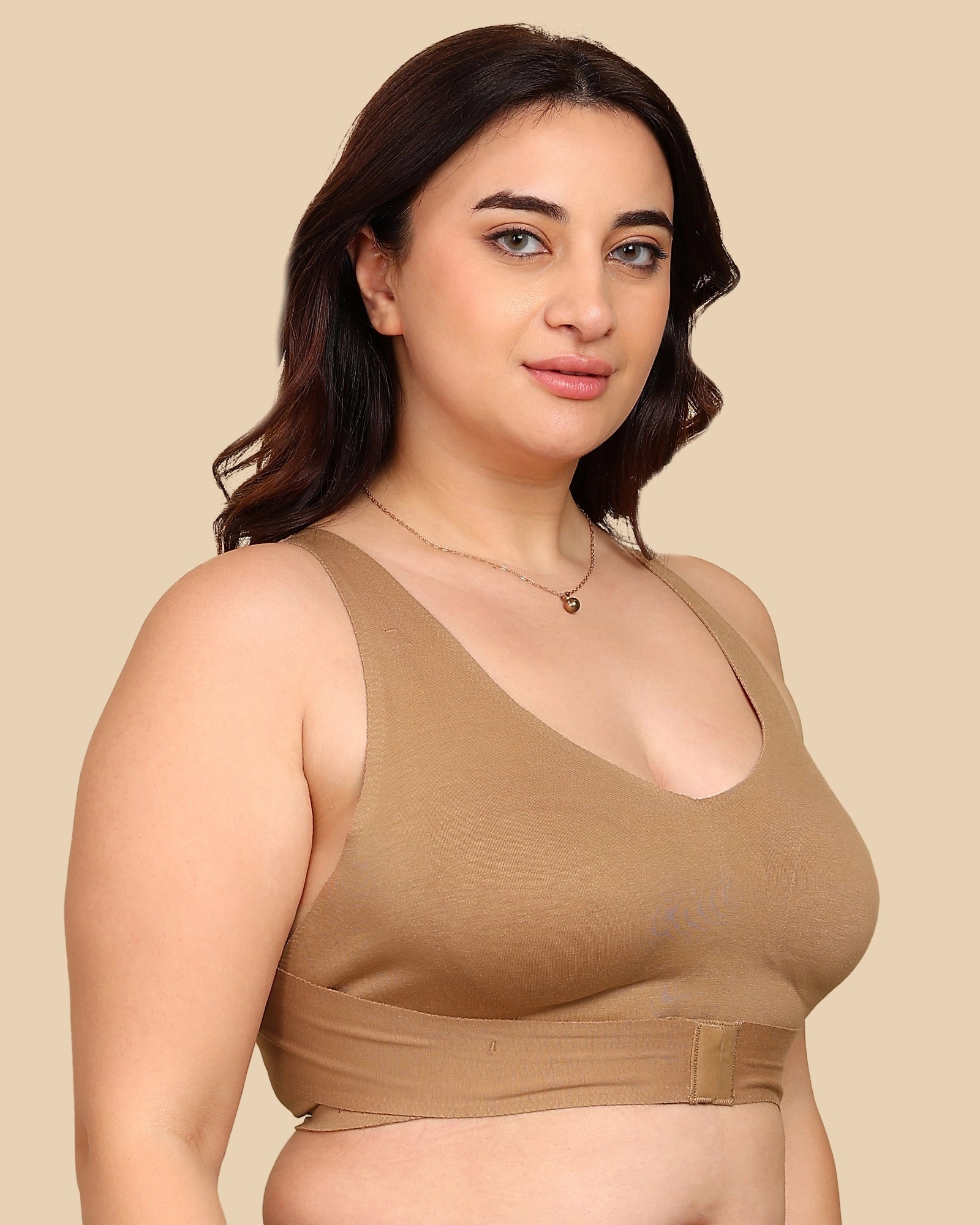 Tweens Bonded Breathable Cotton Non-Padded Gym Bra with Posture Support (SB-995)