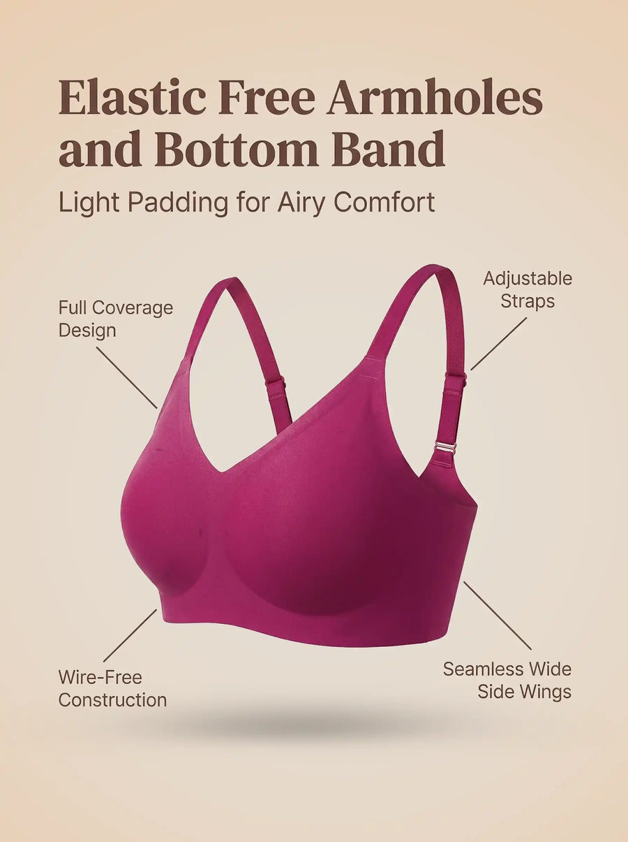 Tweens Bonded Breathable Cotton Padded Full-Coverage Bra (SB-938)