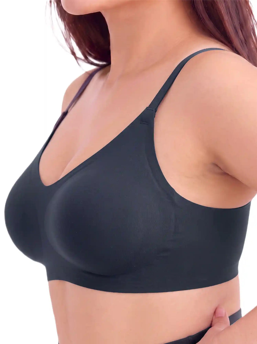 Tweens Cotton Jelly-Fit Bra | Padded (Navy)