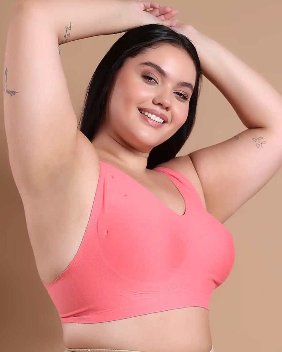 Tweens-bonded-breathable-cotton-plus-size-padded-full-coverage-bra-SB-918-coral (MR)