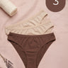 Cotton Medium Coverage Bikini Cut Panty with Soft Waistband (Pack Of 3) (TW-71) (2 Skin+1 Coffee)