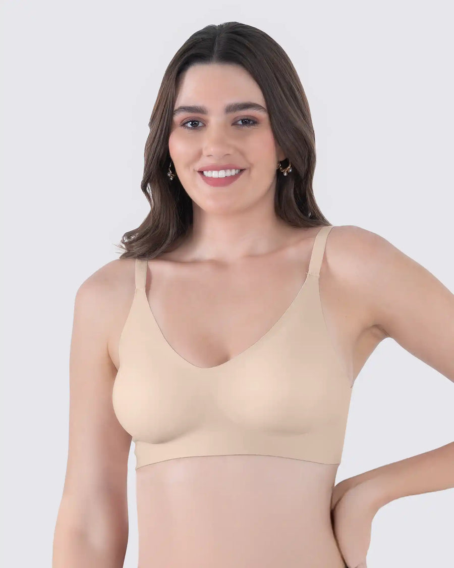 Tweens Bonded Polyamide Full-Coverage Padded Bra (SB-968)