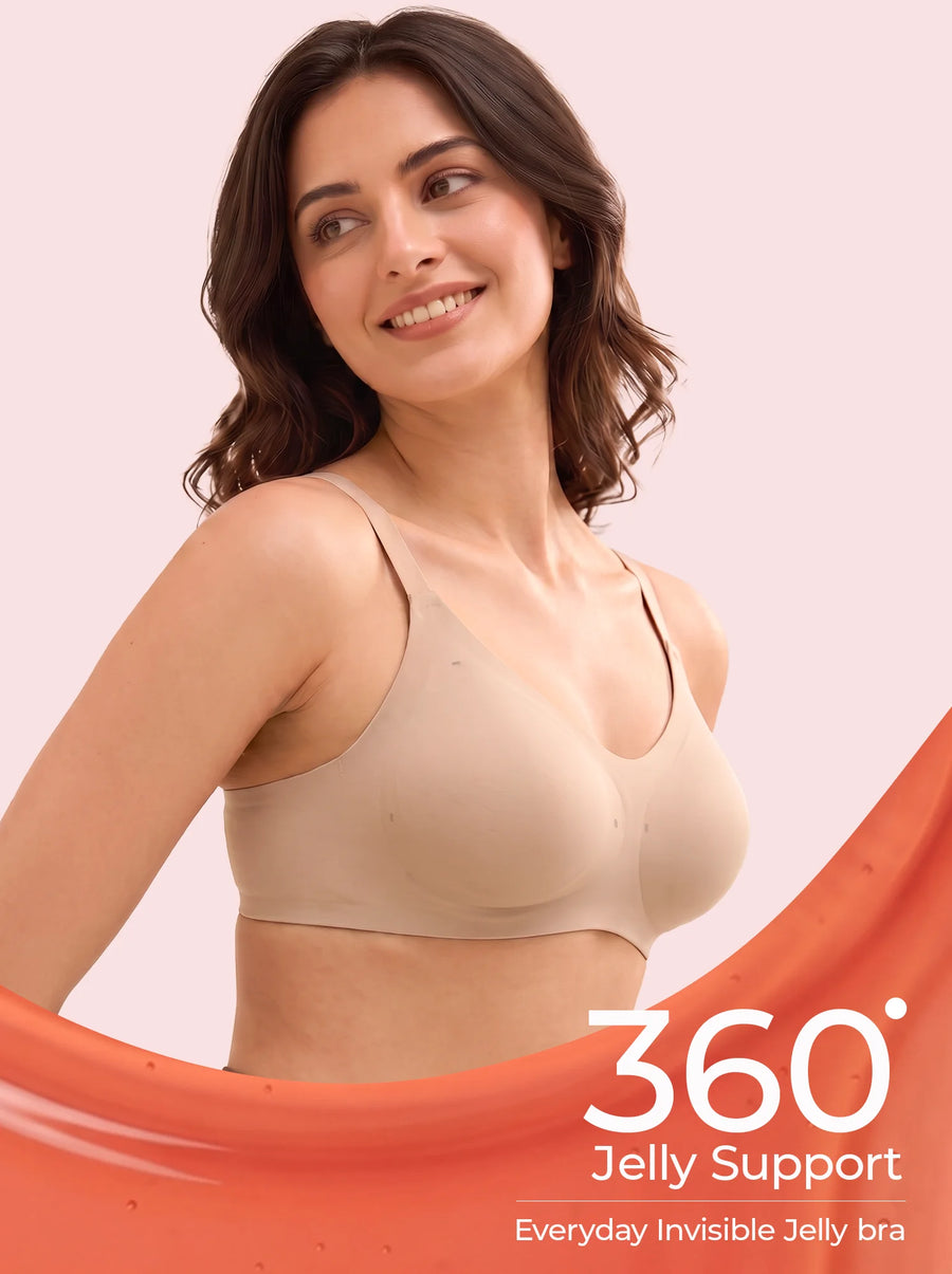 Tweens Jelly-Fit Bonded Bra (Skin)
