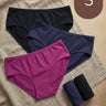 Cotton High Coverage Mid Waist Hipster Panty (Pack of 5)(TW-63)(Black 2PC+ Navy 2PC+Wine 1PC)