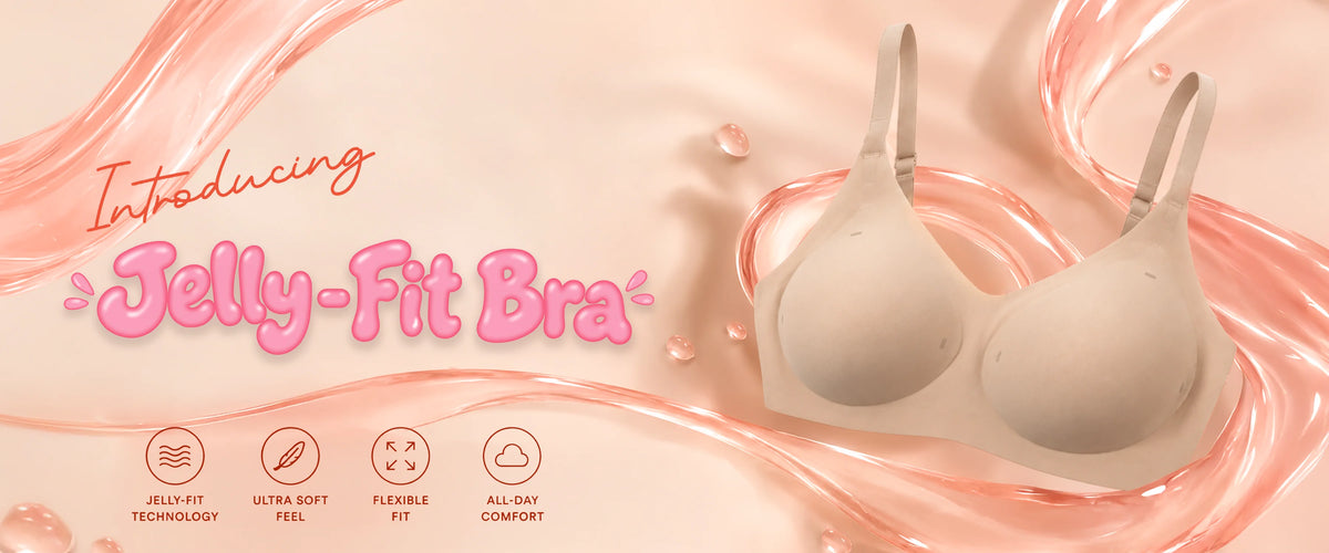 Tweens Jelly-Fit Bonded Bra (Rose)