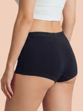 Cotton High Coverage Boy Shorts (TW-65)(Black)