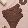 Cotton Medium Coverage Bikini Cut Panty with Soft Waistband (TW-71)(Coffee)