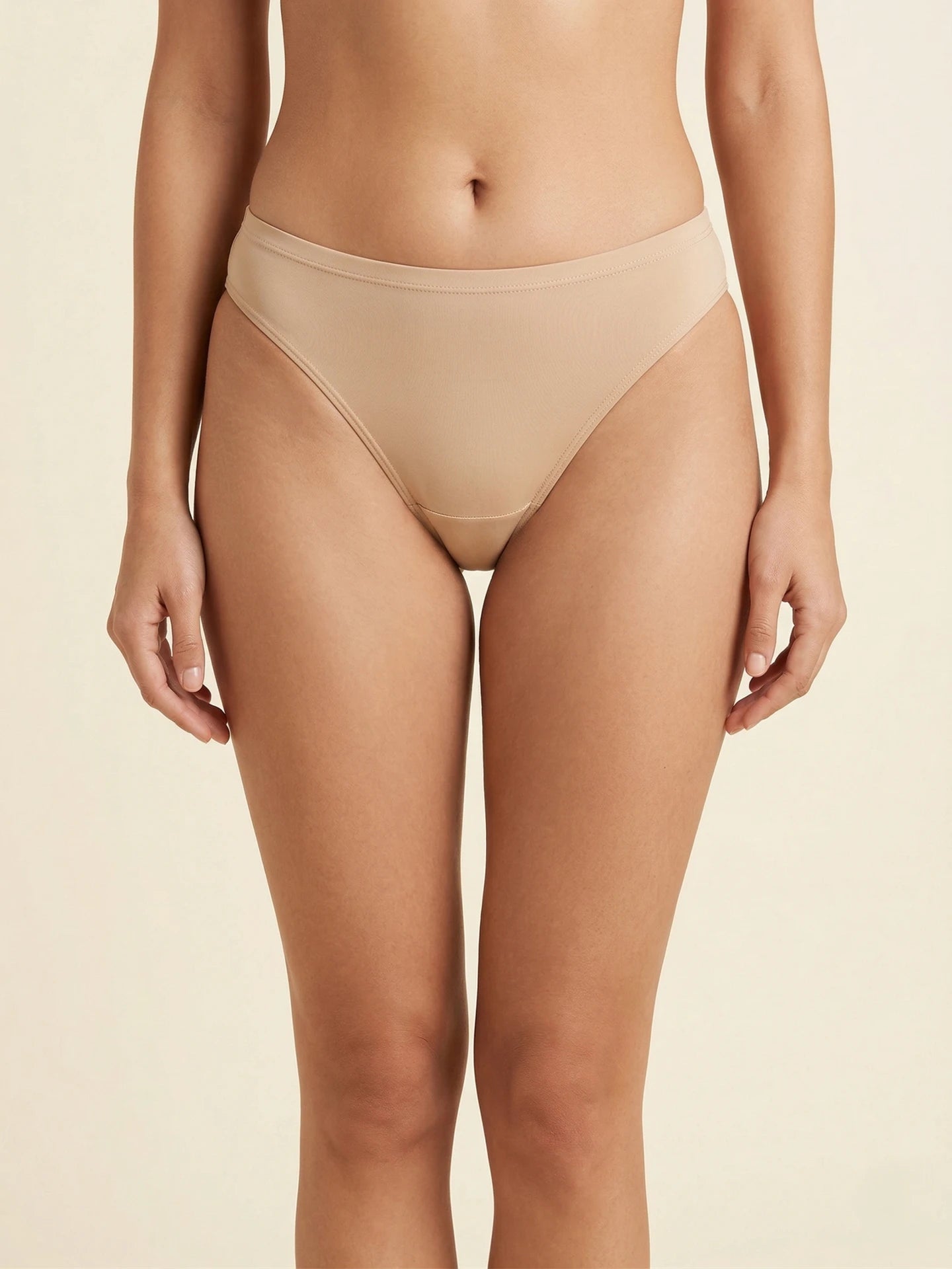 Cotton High Coverage Boy Shorts (TW-65-Fawn)